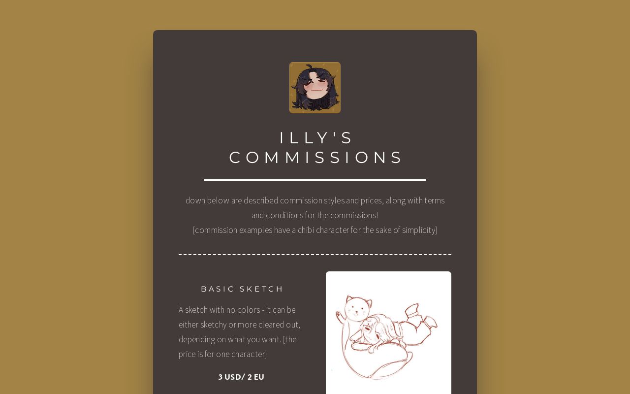 Historical Commissions Rack Card Examples commissions info